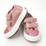 Vicco - Velcro Sequin Shoes - Pink (Turkish Shoes)
