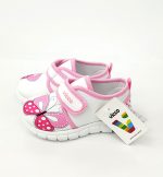 Vicco - Butterfly Velcro Shoes - White  (Turkish Shoes)