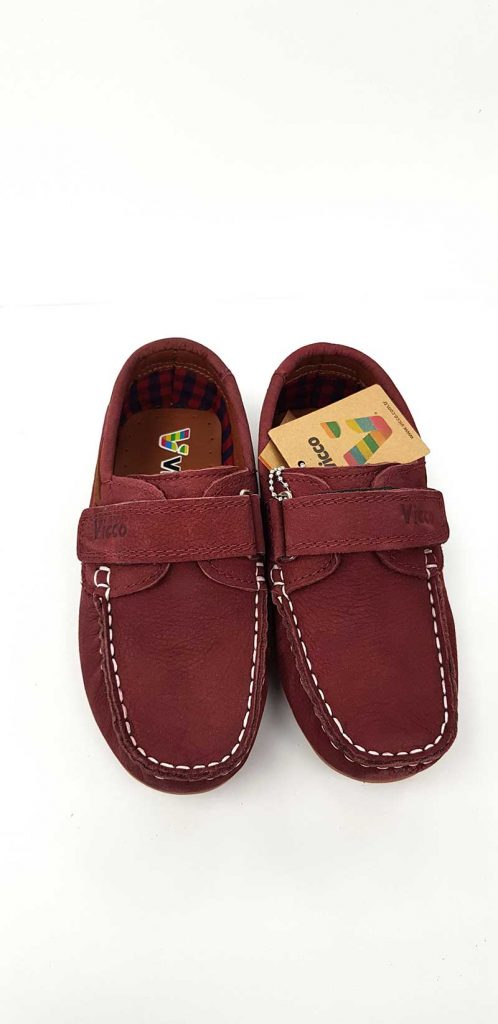 Vicco - Filet Leather Shoes - Maroon  (Turkish Shoes) - Image 2
