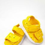 Vicco - Triangle Pattern Sandals - Yellow - Hanse shoes