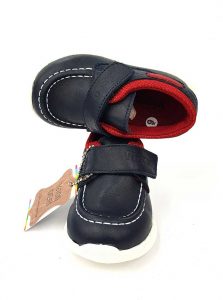 Vicco - Velcro Leather Shoes - Navy (Turkish Shoes) - Image 4