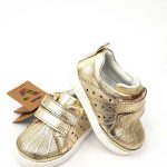 Vicco - Leather Baby Foot - Gold - Hanse shoes