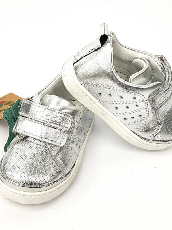 Vicco - Leather Baby Foot - Silve - Hanse shoes