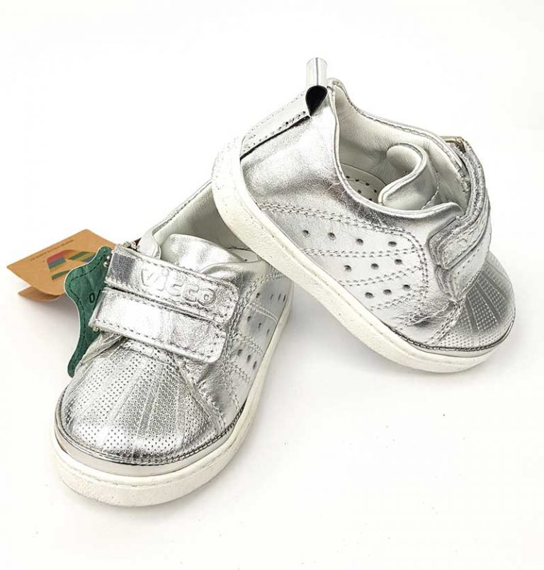 Vicco - Leather Baby Foot - Silve - Hanse shoes