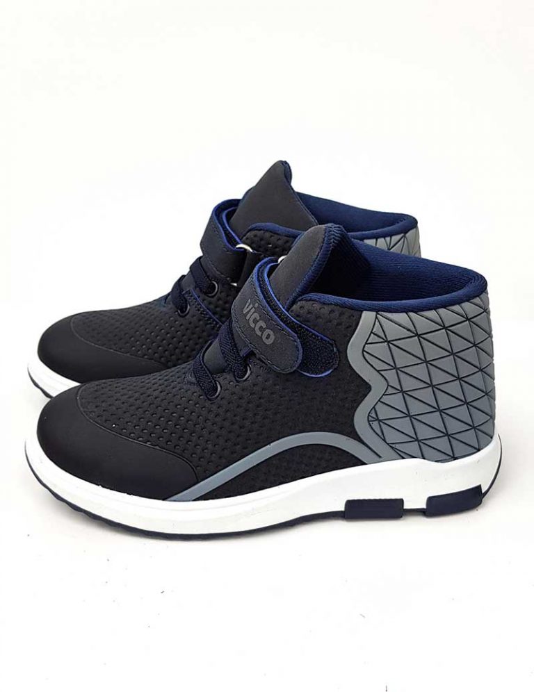 Vicco High Top Sneakers Navy Blue - Hanse shoes