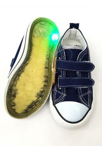 Velcro Canvas Sneaker - Navy (Turkish Shoes) - Image 4