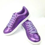 Young Lace-Up Shoes - Purple (Turkish Shoes)