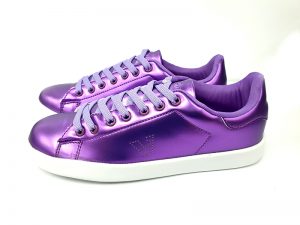 Young Lace-Up Shoes - Purple (Turkish Shoes) - Image 2