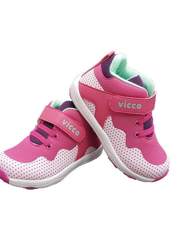 Velcro Sneakers-Pink - Hanse shoes