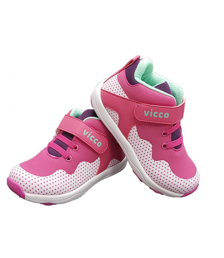 Velcro Sneakers-Pink - Hanse shoes