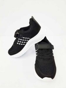 Lace-Up Sport Shoes - Black (Turkish Shoes) - Image 3
