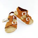 Leather Sandals - Brown (Turkish Shoes)
