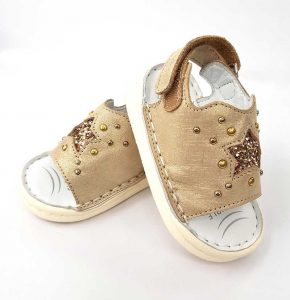 First Step Sandals - Gold (Turkish Shoes) - Image 4