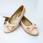 Bowed Ballet Shoes- Powder - Hanse shoes