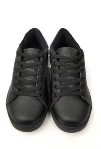 Young Lace Up Shoes - Pure Black (Turkish Shoes) - Image 2