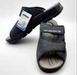 Rebel Men's Sandals Black German Shoes) - Image 4