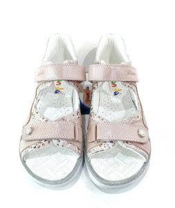 Panda- Young Leather Sandals -cream (Turkish shoes) - Image 4